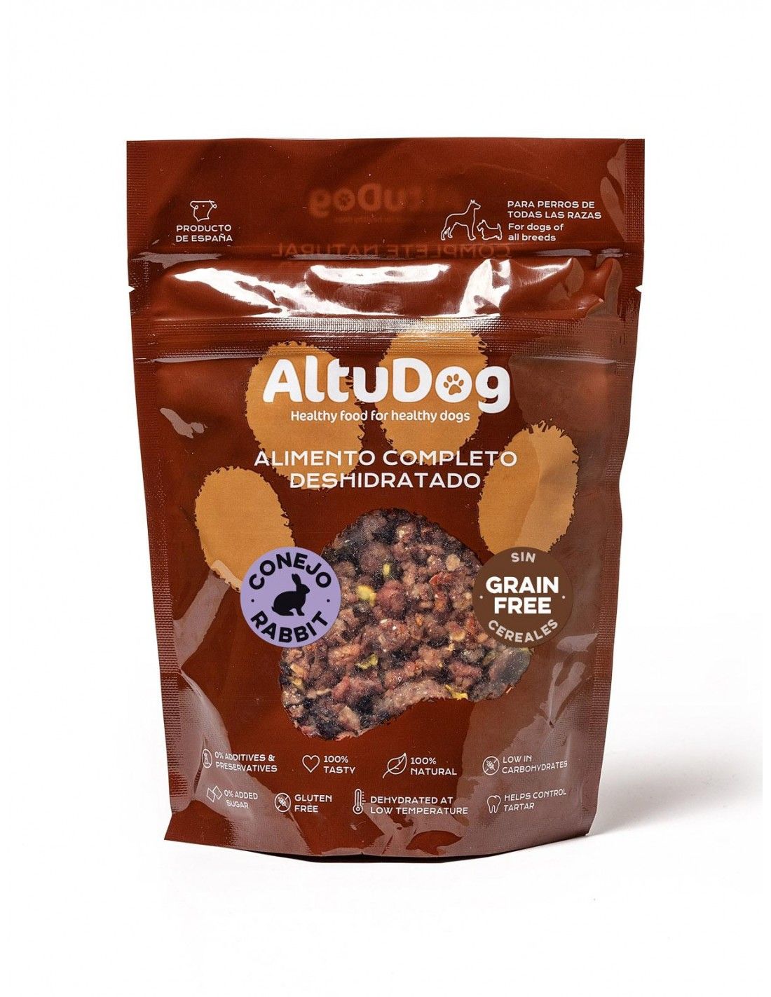 Altudog- Menú Conejo Sin cereales