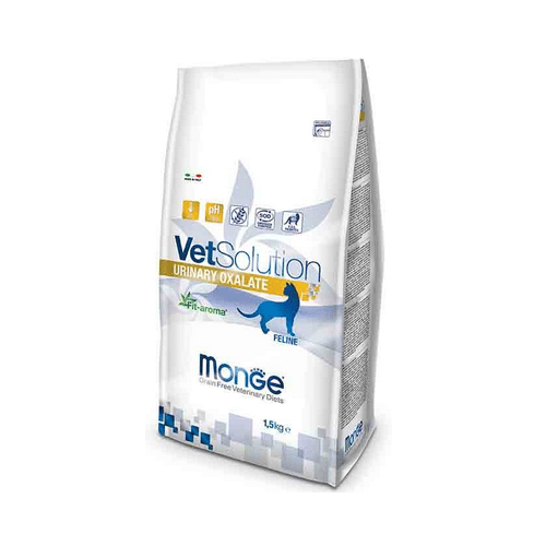 MONGE VET SOLUTION URINARY OXALATE CAT – 1,5KG