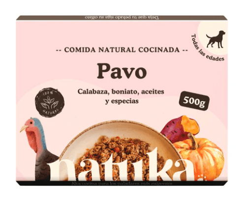 Natuka - Menú Cocinado pavo