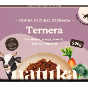 Natuka - Menú Cocinado de Ternera 500gr