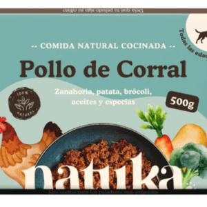 Natuka - Menú Cocinado de Pollo de corral 500gr