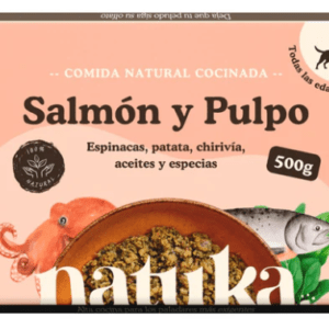 Natuka - Menú Cocinado de salmón y pulpo 500gr