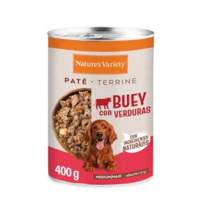 Nature's Variety  - Paté de buey con verduras 400gr.