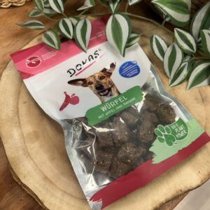 Dokas - cubitos de Manzana y Platano 105gr.