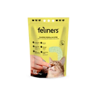 Feliners arena de maíz con té verde 3kg.