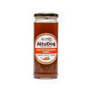 AltuDog Sopa de zanahoria (Moro) natural 450ml para perros