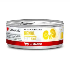 Disugual Lata Renal Ternera y Pollo para gatos 85gr.