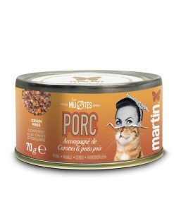 Martin "Les mijotés" - Guiso de cerdo con zanahorias y espinacas 150gr.