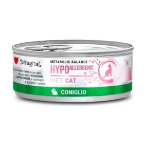 Disugual Diet Cat Hypoallergenic Conejo Lata para Gatos 85gr.