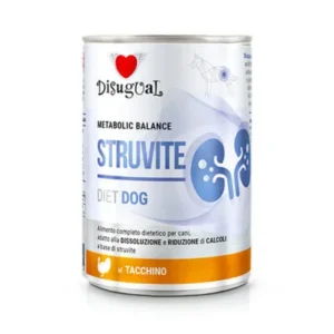 Disugual Diet Struvite Pavo Lata para Perros 400g.