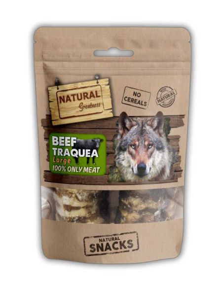 Natural Greatness Snacks ESÓFAGO TERNERA 70g para Perros