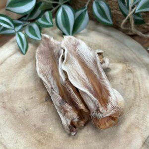 Oreja de cordero con pelo - snack perro