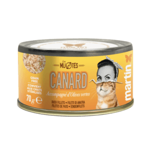 Martín "Les Mijotés" Pato Estofado 70gr para Gatos Adultos