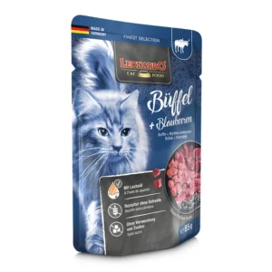 Leonardo Pouch Búfalo y Arándanos 85 g