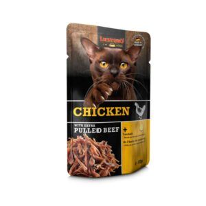 LEONARDO PULLED BEEF Pollo Pouch de 70 g