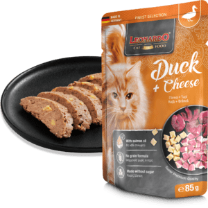 Leonardo pouch Pato y queso 85g