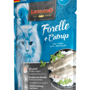 Leonardo Pouch Trucha con Catnip 85g