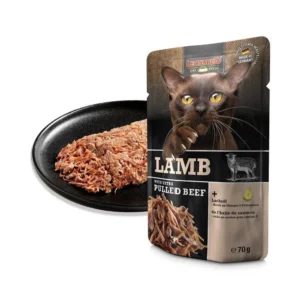 LEONARDO PULLED BEEF Cordero Pouch de 70 g