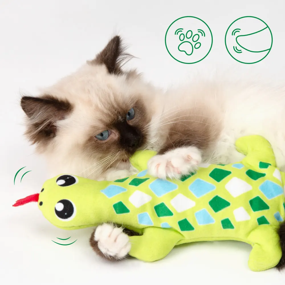 Catit Groovy Gecko - juguete para gatos