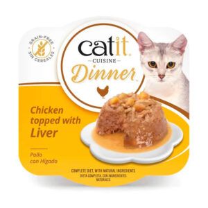 Catit cuisine Dinner - Pollo con Hígado 75g